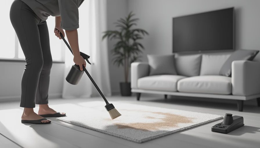 Illustration for baking soda to clean stains