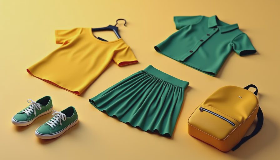 Visual context for school outfits