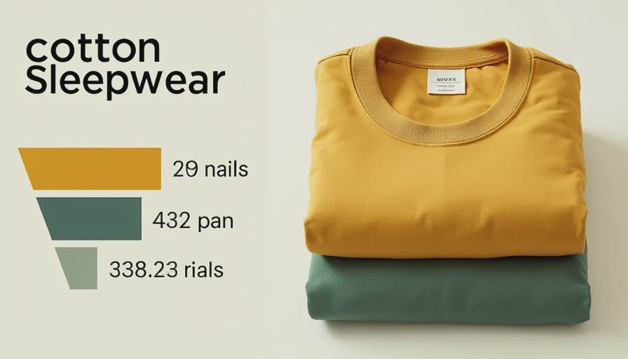 Illustration for organic cotton pajamas