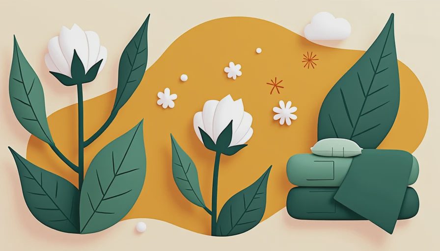 Visual context for organic cotton pajamas