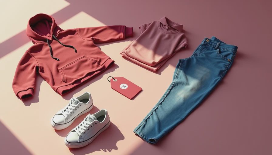 Illustration for teen clothes