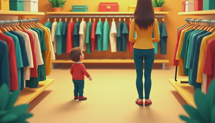 Visual context for toddler clothes boy