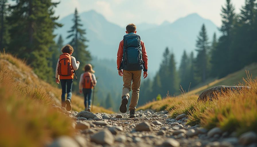 Visual context for best hiking shoes for kids