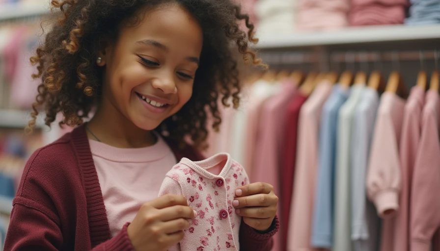 Visual context for childsplay clothing