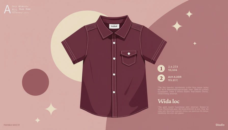 Visual context for childrens designer shirts