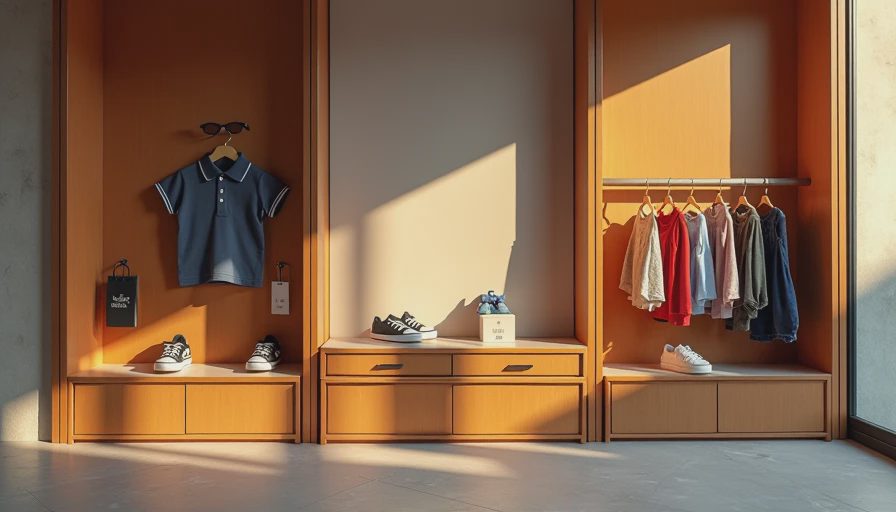 Visual context for calvin klein kids